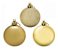 Kit 30 Bolas De Natal 8cm Mista Gliter, Fosco e Brilho Dourado - Master Christmas - Imagem 5