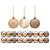 Kit 18 Bolas Natal Mista Glitter, Fosca, Lisa Champanhe 6cm - Master Christmas - Imagem 1