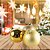 Kit 12 Bolas Natal Mista Gliter, Fosca e Lisa Dourada 5cm - Master Christmas - Imagem 4