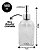 Kit Banheiro Porta Sabonete Líquido Vidro Clear 500ml 2 Unidades - Tuut - Imagem 4