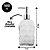 Jogo Lavabo Porta Sabonete Líquido Vidro Clear 500ml 2 Unidades - Tuut - Imagem 3