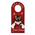 Kit 2 Decora Maçaneta Feliz Natal Pelúcia Boneco de Neve e Papai Noel 30cm - Master Christmas - Imagem 3