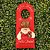 Kit 2 Decora Maçaneta Feliz Natal Pelúcia Boneco de Neve e Papai Noel 30cm - Master Christmas - Imagem 2