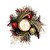 Kit 2 Castiçal De Natal Decorado Luxo Bolas e Folhagens Dourado e Vermelho 15cm - Master Christmas - Imagem 2