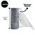 Kit 3 Telas Decoração Natal Fita Larga Prata Prime 15cm x 5 metros - Magizi - Imagem 3