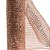 Kit 4 Telas Decoração Natal Fita Larga 25cm x 5 metros Rosê Gold - Magizi - Imagem 2