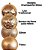 Jogo 16 Bolas Natal Champanhe Mista Luxo Textura Boneco de Neve 10cm - Master Christmas - Imagem 6