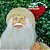 Papai Noel Rústico 30cm Colete Lã e Veludo Decorado Gorrinho Guizo - Magizi - Imagem 5