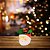 Mini Vaso Decorativo Cerâmica Natal Rosto Papai Noel Folhagens e Berries 9cm - Master Christmas - Imagem 4