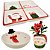 Conjunto Petisqueira, Tigelas Bowl e Vaso Cerâmica Natal Papai Noel e Boneco de Neve - Master Christmas - Imagem 1