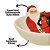 Conjunto Petisqueira e 2 Tigelas Bowl Cerâmica Natal Papai Noel Alto-Relevo - Master Christmas - Imagem 4