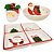 Conjunto Petisqueira, Tigela Bowl e Mini Vaso Cerâmica Natal Papai Noel Alto-Relevo - Master Christmas - Imagem 1