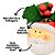Conjunto Petisqueira, Tigela Bowl e Mini Vaso Cerâmica Natal Papai Noel Alto-Relevo - Master Christmas - Imagem 9
