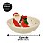 Conjunto Petisqueira e 2 Tigelas Bowl Cerâmica Natal Papai Noel e Boneco de Neve - Master Christmas - Imagem 5