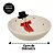 Jogo 4 Tigelas Bowl Cerâmica Natal Papai Noel e Boneco de Neve 13cm 250ml - Master Christmas - Imagem 9