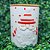 Potiche Decorativo Natal Papai Noel Cerâmica Tampa Hermética Bambu 1000ml - Master Christmas - Imagem 5