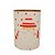 Potiche Decorativo Natal Papai Noel Cerâmica Tampa Hermética Bambu 1000ml - Master Christmas - Imagem 1