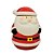 Potiche Decorativo Natal Cerâmica Papai Noel 1450ml com Tampa - Master Christmas - Imagem 1