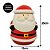 Potiche Decorativo Natal Cerâmica Papai Noel 1450ml com Tampa - Master Christmas - Imagem 4