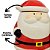 Potiche Decorativo Natal Cerâmica Papai Noel 1450ml com Tampa - Master Christmas - Imagem 6