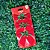 Kit 6 Laços Vermelho Aveludado Decorado Mini Sinos Dourado 11x11cm - Magizi - Imagem 4