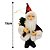 Papai Noel Decorativo Casaco Vinho Luxo 15cm - Magizi - Imagem 4