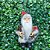 Papai Noel Decorativo Casaco Xadrez 15cm - Magizi - Imagem 5