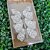 Kit 3 Borboletas Decoradas Glitter Champanhe Luxo 8cm - Magizi - Imagem 3