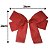 Kit 4 Laços Natalinos Pronto Tecido Vermelho Brilho Suave 24cm - Decor Natal - Imagem 6