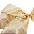 Kit 4 Laços Natalinos Pronto Tecido Dourado Brilho Suave 24cm - Decor Natal - Imagem 8