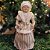 Mamãe Noel Decorativa Vestido Champanhe e Creme Luxo 45cm - Noel Decor - Imagem 4