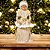Mamãe Noel Decorativa Vestido Champanhe e Creme Luxo 45cm - Noel Decor - Imagem 6