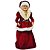 Mamãe Noel Decorativa Vestido Vinho e Creme Luxo 45cm - Noel Decor - Imagem 1