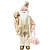 Jogo Casal Papai e Mamãe Noel Decorativo Casacos Luxo Rosê e Pérola Decorados 50cm - Noel Decor - Imagem 5