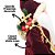 Jogo Casal Papai e Mamãe Noel Decorativo 50cm Casaco Luxo Vinho Detalhes Dourado - Noel Decor - Imagem 9