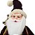 Jogo Casal Papai e Mamãe Noel Decorativo 50cm Casaco Luxo Vinho Detalhes Dourado - Noel Decor - Imagem 8