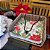 Kit 2 Pacotes Guardanapos Decorados Natal Folhas Duplas Grandes 33cm - Magizi - Imagem 4