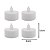 Kit 4 Mini Velas Eletrônica LED Branco Quente - Yangzi - Imagem 4