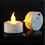 Kit 4 Mini Velas Eletrônica LED Branco Quente - Yangzi - Imagem 2