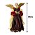 Kit Anjo Natal Plus Seda 25cm Vinho e Dourado Pendente e Ponteira - Magizi - Imagem 5