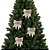 Laço Natal Glitter Champagne Gold Grande 22cm - Magizi - Imagem 2