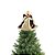 Anjo Decorativo Natal Ponteira Árvore Veludo Vinho e Dourado Luxo 30cm - Noel Decor - Imagem 10