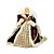 Anjo Decorativo Natal Ponteira Árvore Veludo Vinho e Dourado Luxo 30cm - Noel Decor - Imagem 1