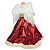 Anjo Decorativo Natal Ponteira Árvore Seda Luxo Vermelho e Verde 30cm - Noel Decor - Imagem 8