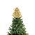 Kit 3 Anjos Decorativos Natal Pendente Luxo Lantejoulas Dourado 17cm - Noel Decor - Imagem 5