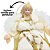 Jogo 3 Anjos Natal Pendente Veludo Luxo Branco e Dourado 17cm - Noel Decor - Imagem 4