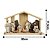 Presépio Decorativo Iluminado LED Madeira 9 Peças Poliresina 29cm - Magizi - Imagem 6