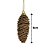Conjunto Pinha Natural Pingente Árvore Natal 8cm 6 Unidades - Magizi - Imagem 6