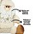 Jogo Papai Noel e Boneco de Neve Sentado Pelúcia Star Gold Champanhe 25cm - Magizi - Imagem 3
