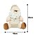Papai Noel Sentado Pelúcia Star Gold Champanhe 25cm - Magizi - Imagem 3